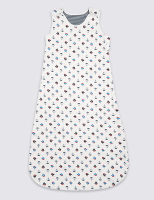 Boys&#39; Nautical Themed 1.5 Tog Sleeping Bag